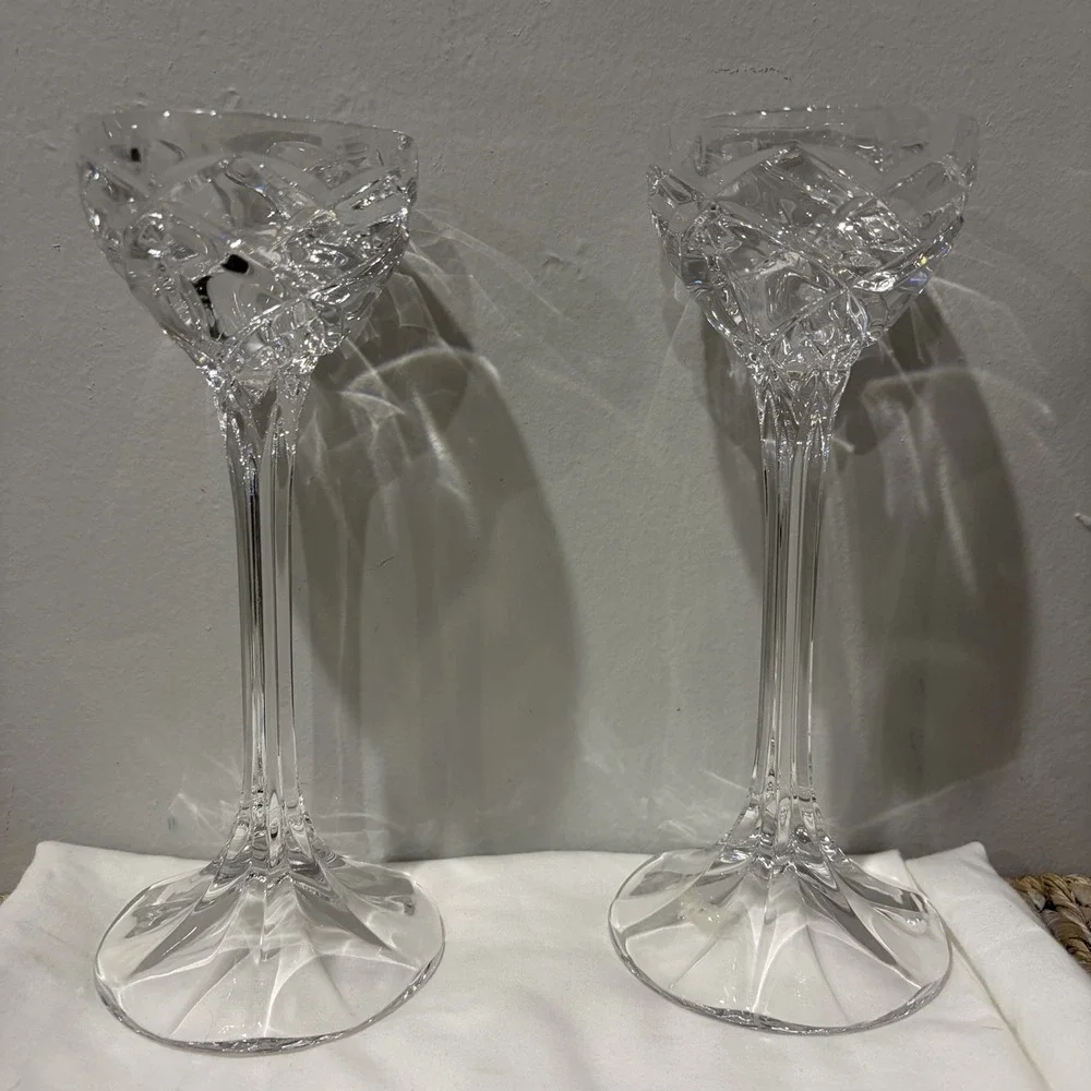 Pair of GORHAM CRYSTAL Northridge 8